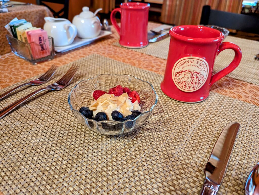 Breakfast – Cardinal's Roost B&B